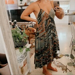 Nicholas K Tie Dye Midi Dress M